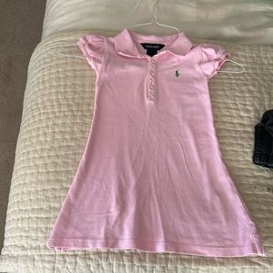Ralph Lauren pink T-shirt dress. Size 4